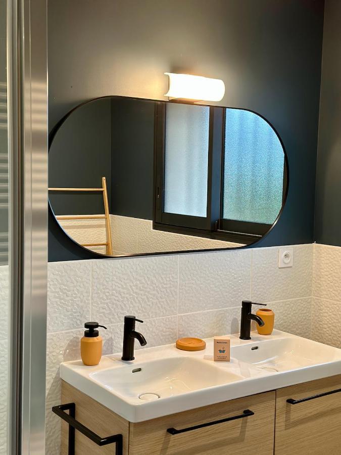 מונטובן La Halte Occitane - Classe 3 Etoiles - Pour 6 Personnes, 3 Chambres, Parking, Terrasse, Tout Inclus מראה חיצוני תמונה